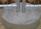 Het Staalomheining Hot Dip Galvanized van draadmesh infilled construction site temporary